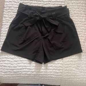 Simply Vera Vera Wang Black High Waist Shorts